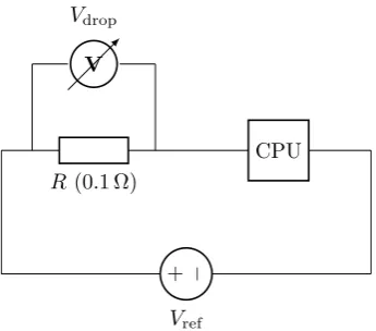 Figure 2.2: PowerMon Current Sense Resistor Circuit