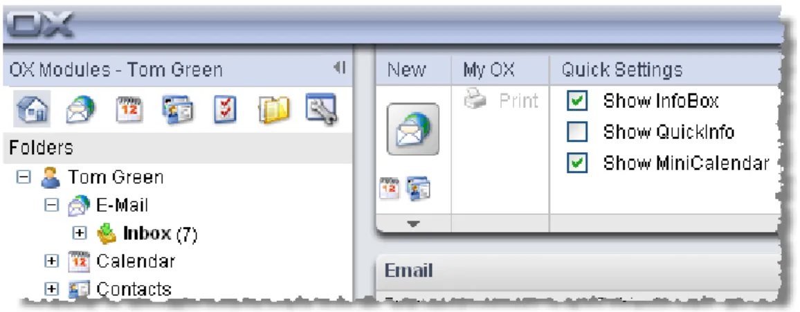 Figure 1.3. Module bar