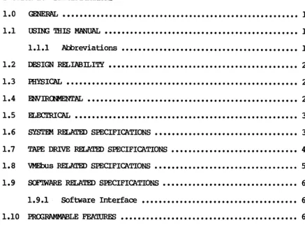TABLE OF <Dll'ENlS 