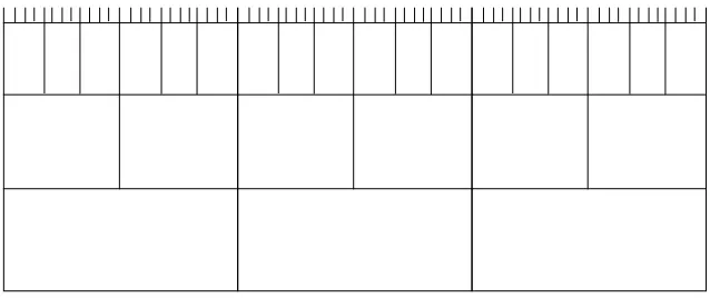 Figure 4: A counterexample to Conjecture 8.2. The righmost and leftmost geodesicsare to be thought as being identiﬁed