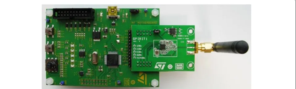 Fig. 5 SPIRIT1-based evaluation board