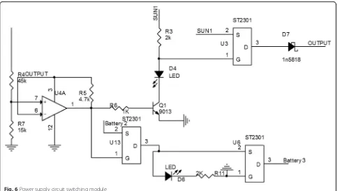 Fig. 6 Power supply circuit switching module
