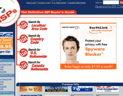 FIGURE 9-1 The List Web host directory