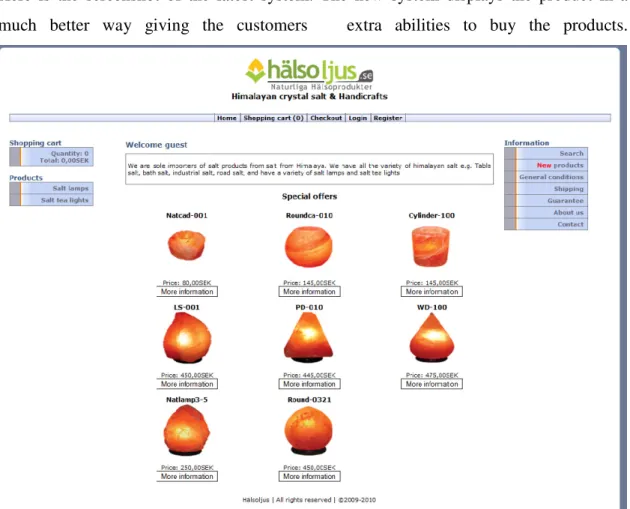 Figure 2 - New website home page 