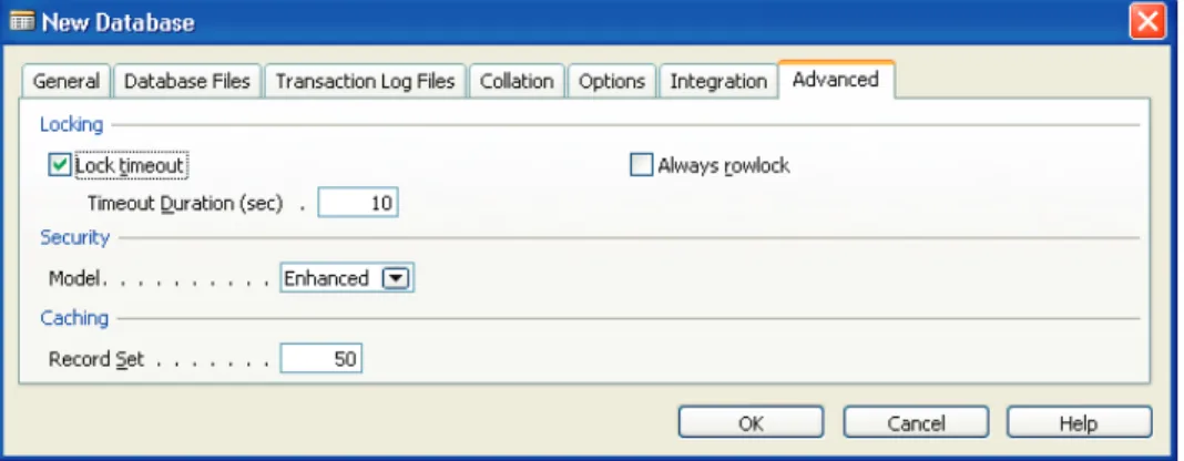 FIGURE 2.12 SELECTING THE SECURITY MODEL 