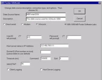 Figure 5a Data source creation 