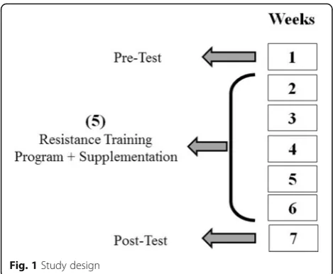 Fig. 1 Study design