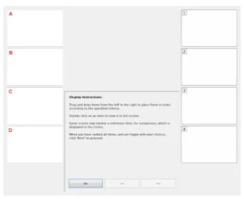 Fig. 2 Custom GUI used for the ranking experiment