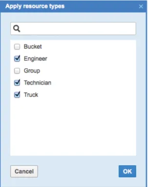 Figure 11: 'Apply resource types' window