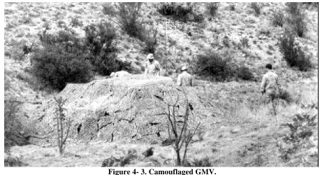 Figure 4- 3. Camouflaged GMV.