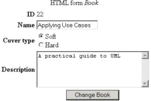 Figure 7: Final HTML form