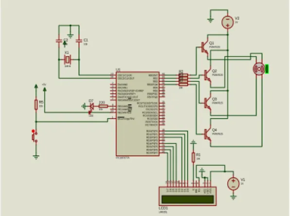 Figure 5 Circuit of the Schematics design 