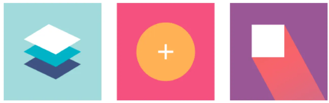 Figure 3. Material Design principles on the web 