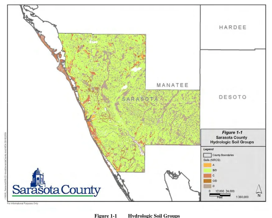 Figure 1-1  Hydrologic Soil Groups 