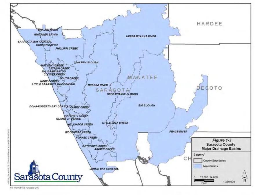 Figure 1-3  Major Drainage Basins 