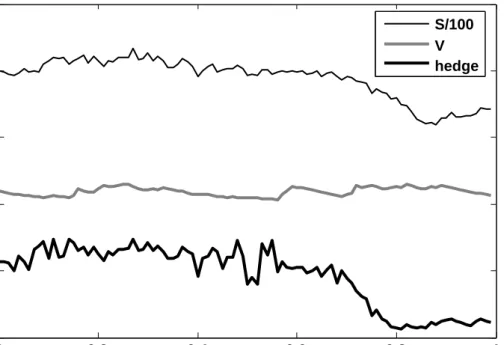 Figure 5.5: The mean-variance hedging strategy