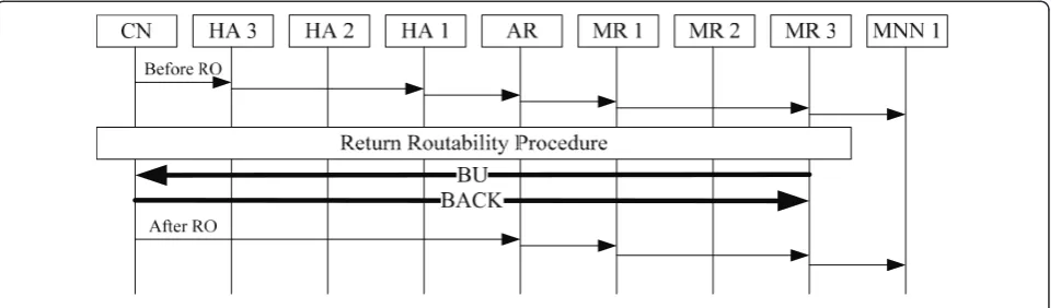 Figure 4 The format of an RA message in DRO