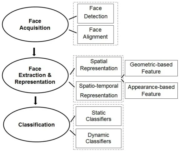 Figure 2.1: Basic structure of facial expression recognition system