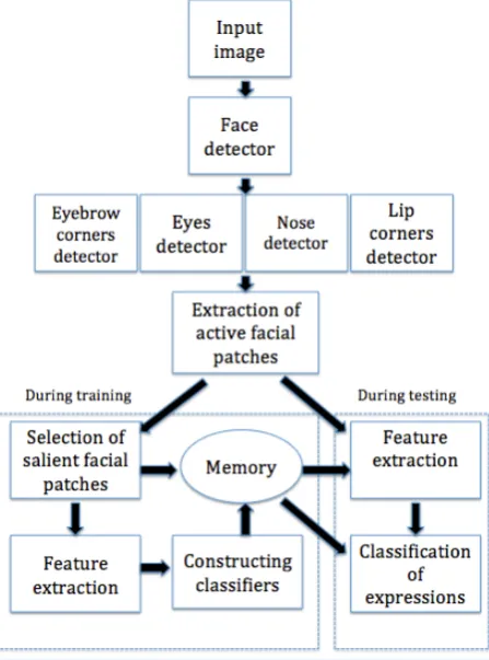 Figure 3.1: Framework 1 for facial expression recognition.