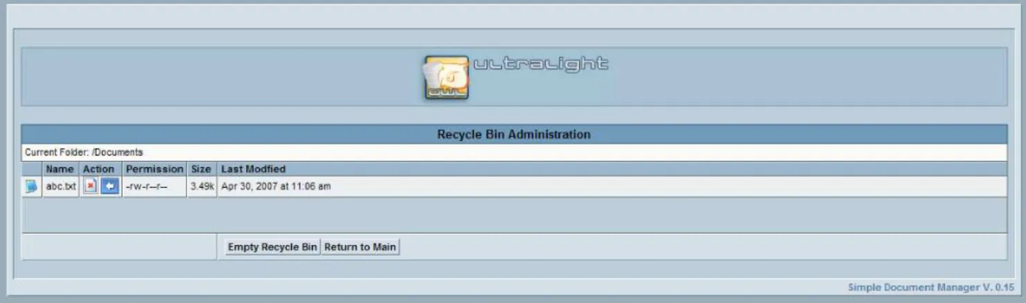 Figure 8: Renaming a File 