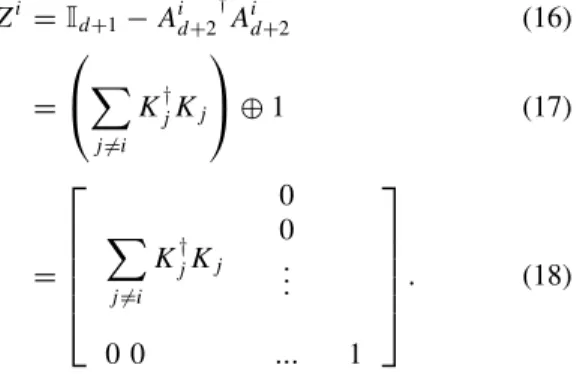 FIG. 2. (Color online) A goal QOMDP for a QMOP instance with superoperator S = {K 1 ,K 2 ,K 3 } with three possible outcomes.