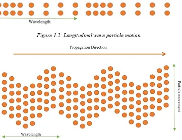 Figure 1.3: Shear wave particle motion 