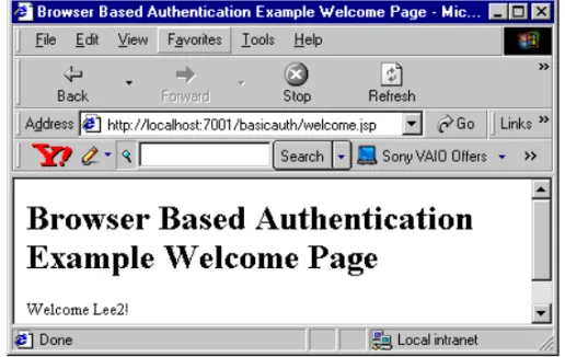 Figure 2-3 Welcome screen