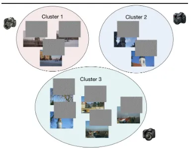 Figure 1.8: Use of SPN in image clustering.