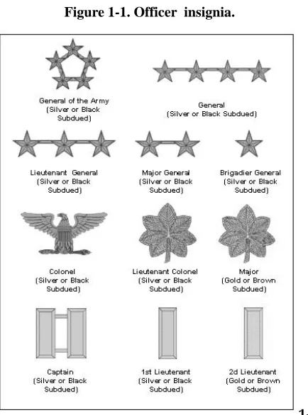 Figure 1-1. Officer  insignia. 