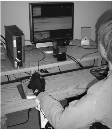 Figure 3 shows the 95% CIs for the average TER for  both typing conditions. A one-way repeated-measures  ANOVA was performed with    = 0.05 to determine  whether block order had a significant effect on TER