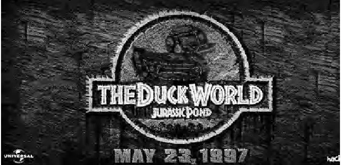 Figure 11-1: The substitute for the Jurassic Park logo.
