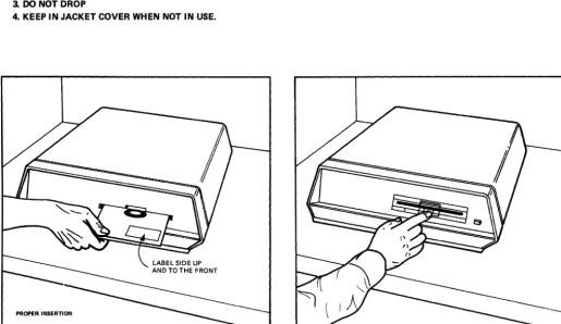 Figure 9-1: Diskette Handling 
