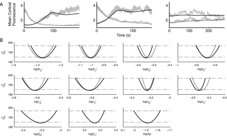Figure 4. A fully identifiable reduced Meinhardt model replicates actin repolarization behavior: (to the biological data described in Figure 2