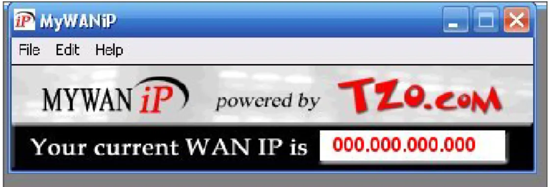 Fig. 1 My WAN IP – a very useful utility 