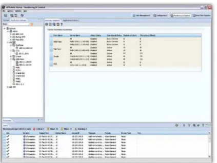 Figure 1-5 below is a screen shot from Radware’s APSolute Vision management 