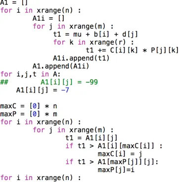 Figure 4.  A screenshot of our proposed algorithm in progress showing similarity recommendation  