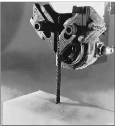 Fig. 11.02 Sawing Machining conditions: 