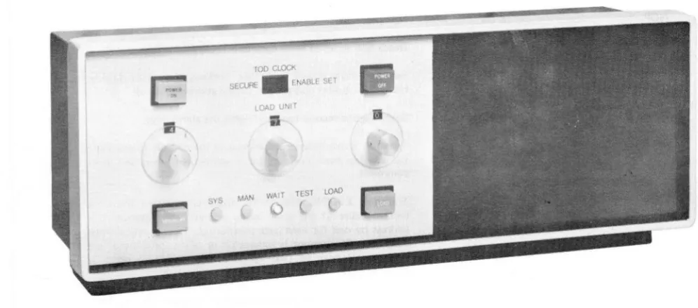 FIGURE 11 OPERATOR'S CONTROL PANEL 