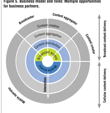 Figure 5. Business model and roles: Multiple opportunities  for business partners.