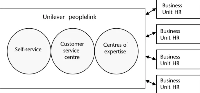 Figure 1.2 Unilever peoplelink: how the service will work