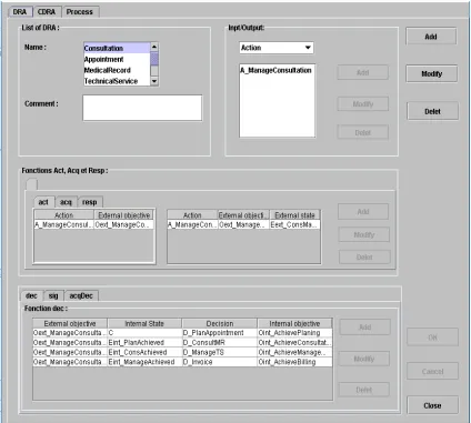 Fig. 3: DRA management interface