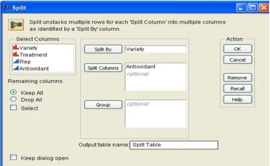 Figure 4.3.2: Split Window 