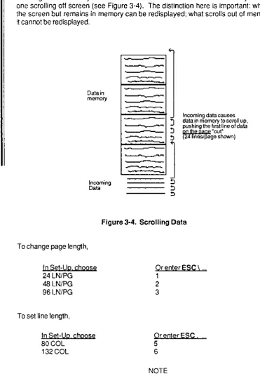 Figure 3-4. Scrolling Data 