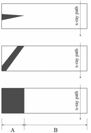 Table 1. Specimens used to verify density measurement by X-ray radiation