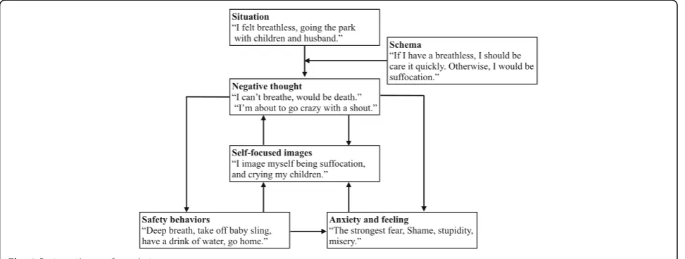 Fig. 1 Patient 1’s case-formulation