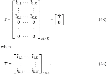 Figure 3.5.1 Proposed EDBA-2D estimator should be all zero elements, i.e.,The EDBA-2D method is based upon the system model�˜⎡⎢⎢⎢⎢⎢⎢⎢⎢⎣