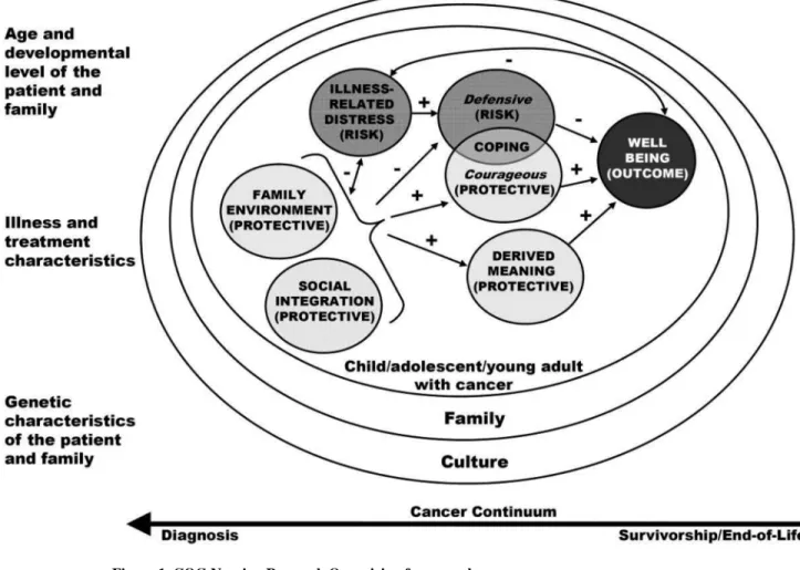 Figure 1. COG Nursing Research Organizing framework
