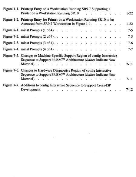 Figure 1-1. Printcap Entry on a Workstation Running SR9.7 Supporting a Printer on a Workstation Running SRI0