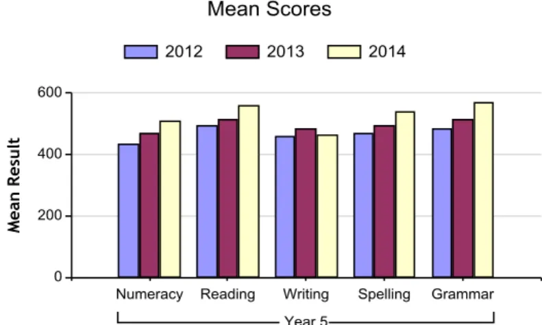 Figure 5: Year 5 Mean Scores 