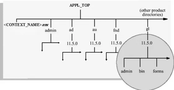 Figure 2-5 APPL_TOP Directory Structure